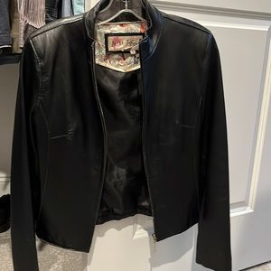 Women’s small leather jacket